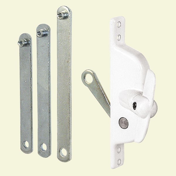 Prime-Line Jalousie Operator, Reversible, With Three Link Arms, White  Finish H 3819 - The Home Depot