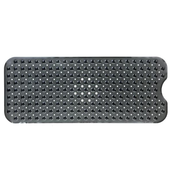 SlipX Solutions Extra Long Bath Mat 39" Bathtub Mat with Suction Cups 9 Colors 