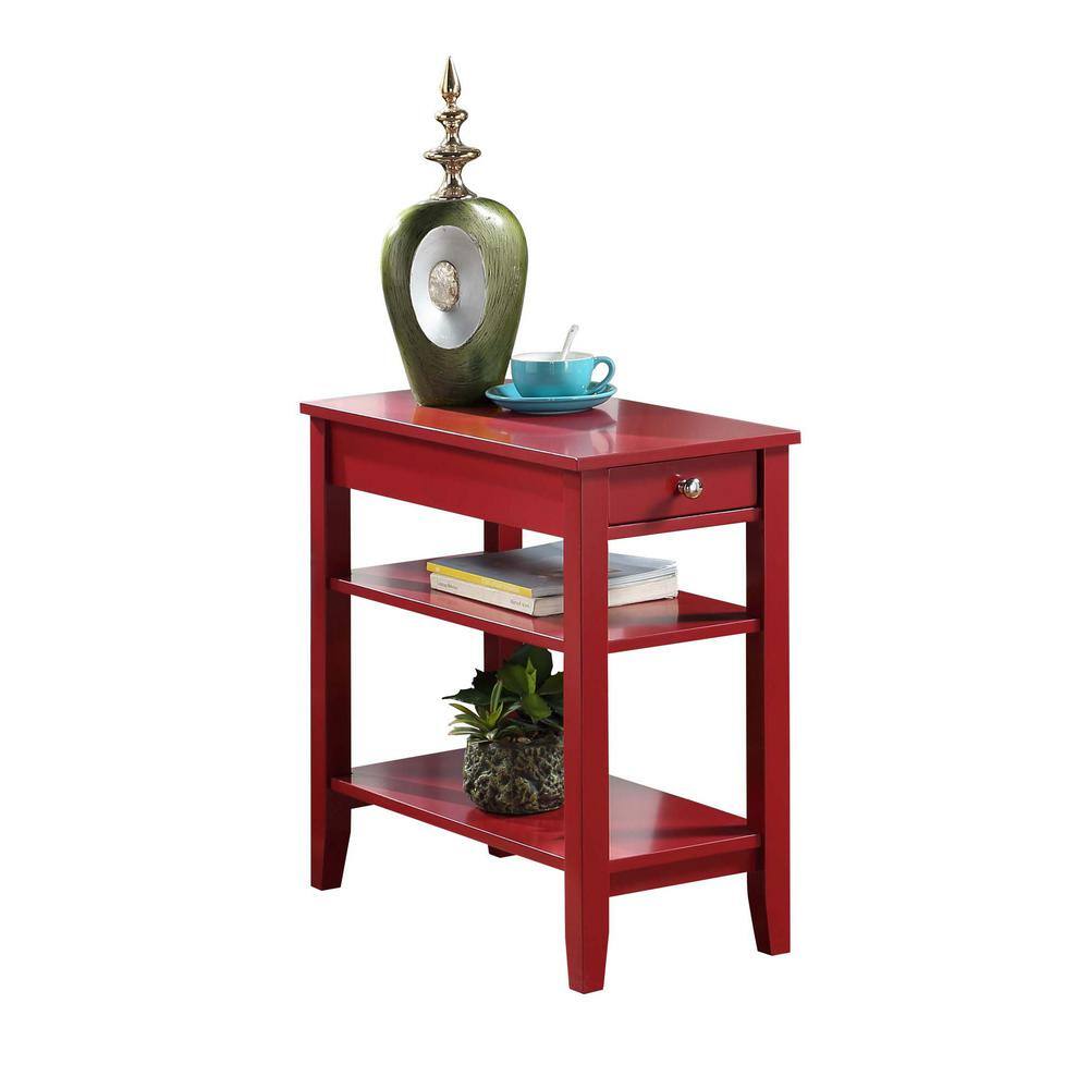 American Heritage 3-Tier Light Walnut End Table - thumbnail 10