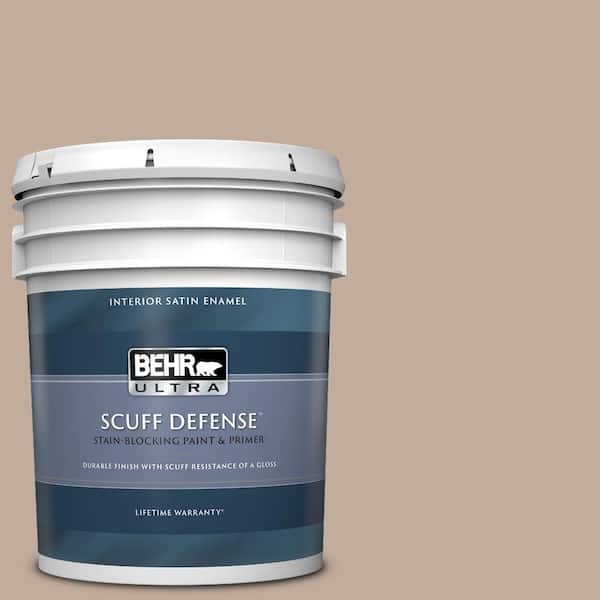 BEHR ULTRA 5 gal. #PWL-87 Fall Mood Extra Durable Satin Enamel Interior Paint & Primer