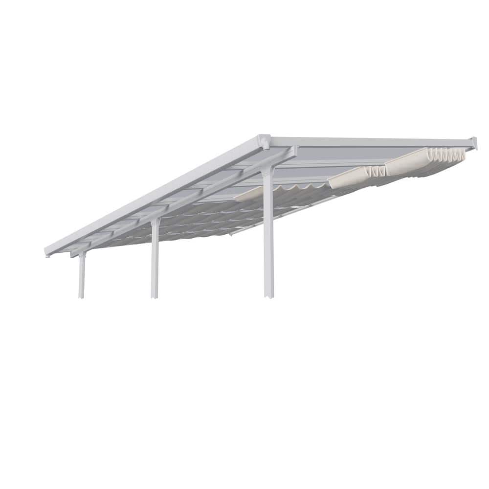 10 ft. x 14 ft. White Patio Cover Shade price history on PriceWatchPro