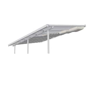 10 ft. x 10 ft. White Patio Cover Shade