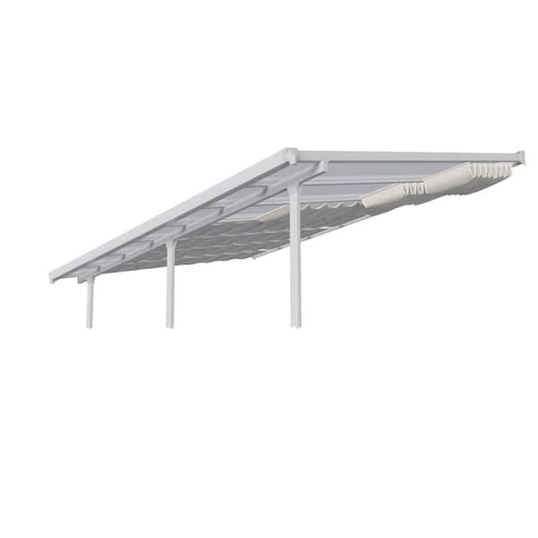 CANOPIA by PALRAM 10 ft. x 24 ft. White Patio Cover Shade
