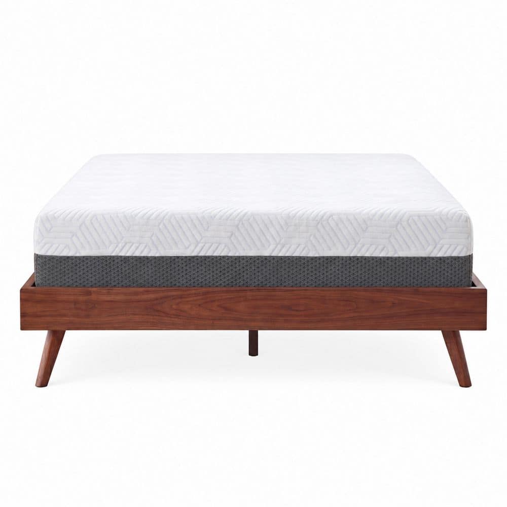 10 in. Twin Firm Gel Memory Foam Mattress, Smooth Top, in a Box, Temperature Regulating Cover