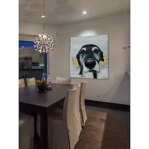 24 in. H x 24 in. W "All Good Dogs" by Tori Campisi Printed Canvas Wall Art