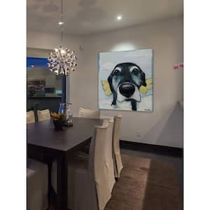 40 in. H x 40 in. W "All Good Dogs" by Tori Campisi Printed Canvas Wall Art