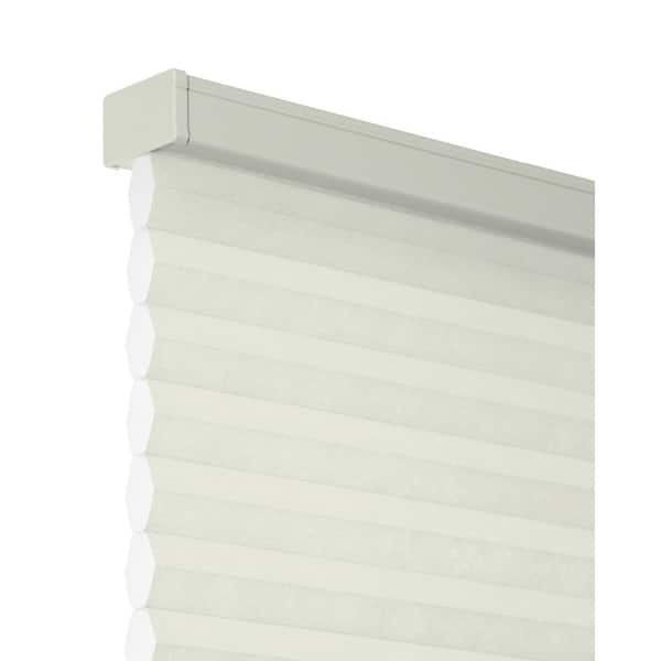 Chicology Cut-to-Size Palmer Green Cordless Light Filtering Insulating Polyester Cellular Shade 41 in. W x 72 in. L