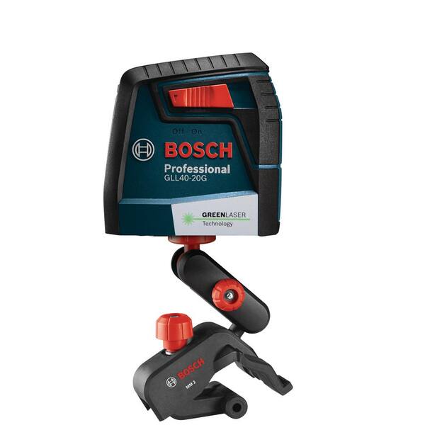 0601066P00, Niveau Laser Bosch laser Vert précision ± 0.35mm/m, pour  Intérieur , auto-nivelant