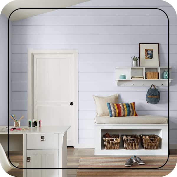ぶるーべりー BEHR PREMIUM PLUS 1 qt. #S540-1 So Blue-Berry Satin Enamel Low