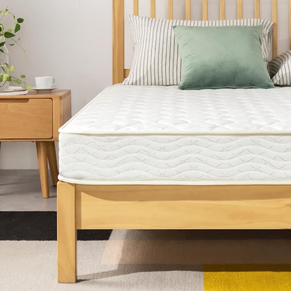 Queen Medium Bonnell spring Tight Top 6 Inch Bed-in-a-Box Mattress