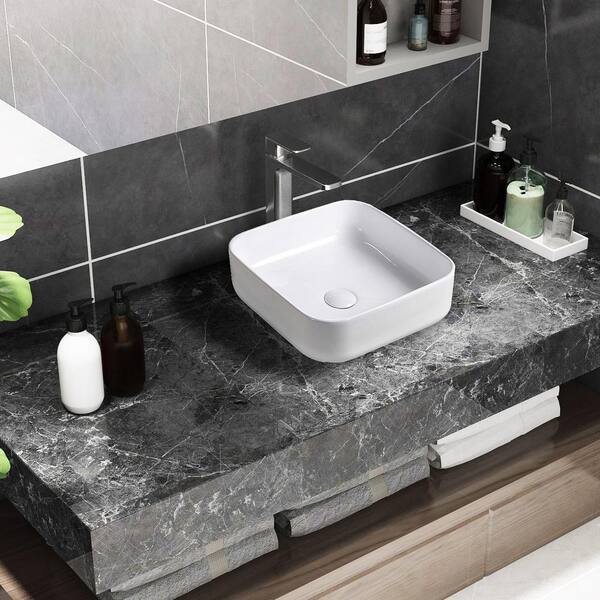 Marble Look Wash Basin Ceramic Vessel Sink Matt Grey Lavatory Art Basin -  China Sanitary Ware, Bathroom Sink