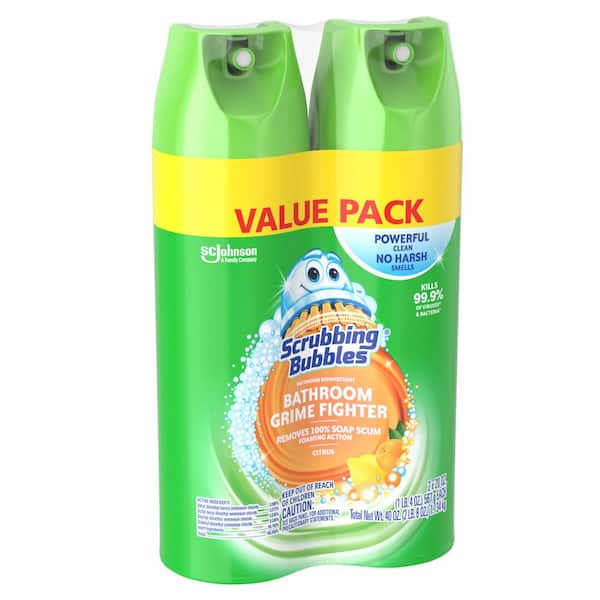 Scrubbing Bubbles 20 oz. Fresh Citrus Scent Disinfectant Bathroom