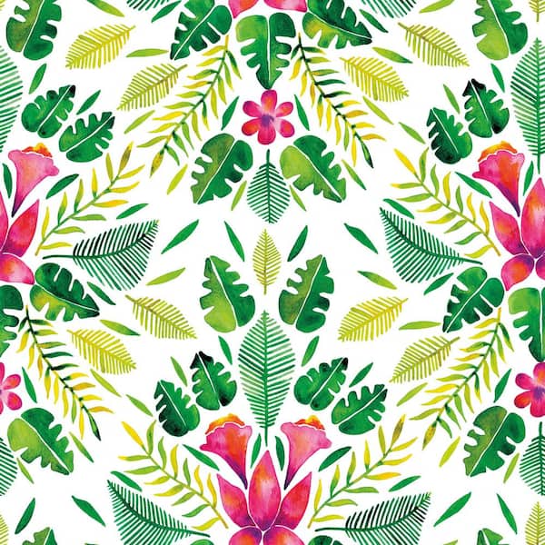 RoomMates Cat Coquillette Tropical Peel and Stick Wallpaper (Covers 28.29 sq. ft.)