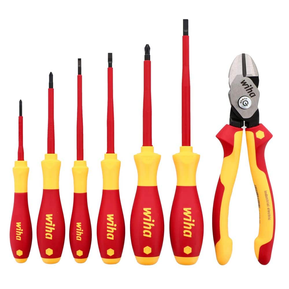 1000-Volt Insulated BiCut Compound Cutters and Screwdriver Set (7-Piece) price history on PriceWatchPro