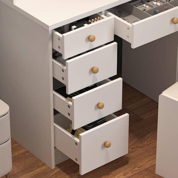 Small Makeup Storage Cabinet with A Lock Bedside Furniture Cute