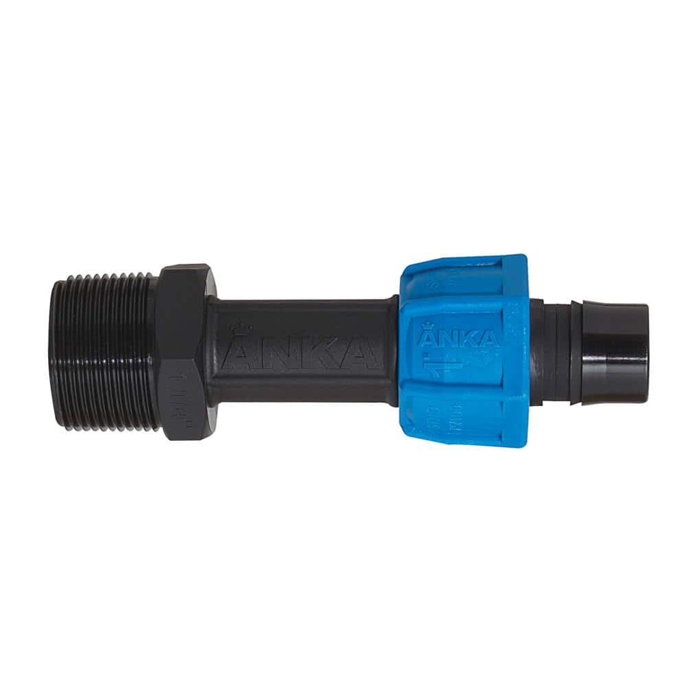 Watts ANKA 1 in. x 1-1/4 in. Fiberglass Reinforced Nylon Reducing Male NPT  Thread Adaptor ARMA1114 - The Home Depot