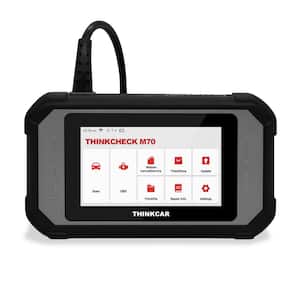 5 in. OBD2 Scanner Car Code Reader Vehicle Diagnostic Tool Thinkcheck M70
