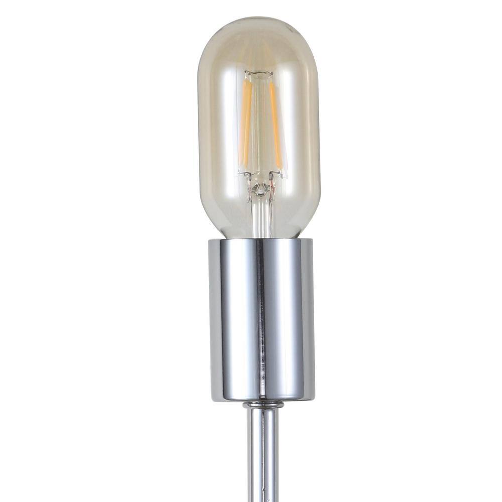 Turing 18.75" Polished Chrome LED Wall Sconce for Modern Homes