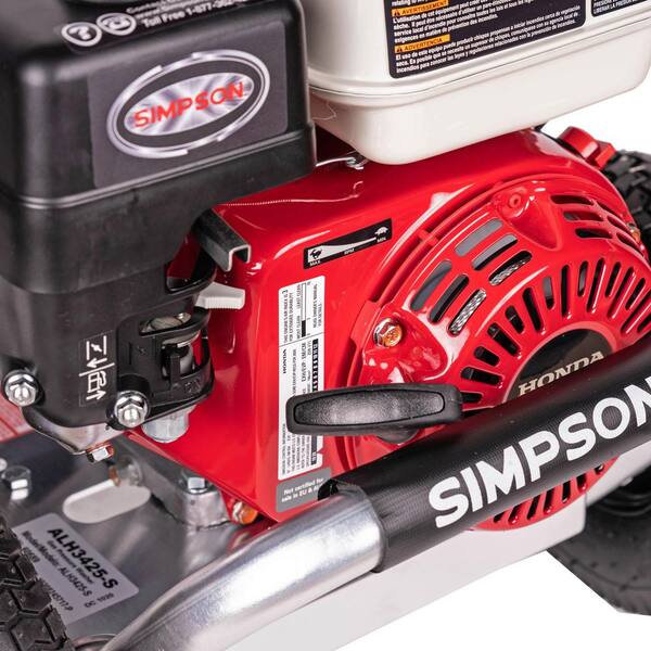 SIMPSON Aluminum 3600 PSI 2.5 GPM Gas 