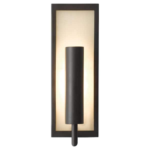 Generation Lighting Mila 5 in. 1-Light Oil Rubbed Bronze Modern Industrial ADA Compliant Wall Sconce with 180° Rotating Reflector