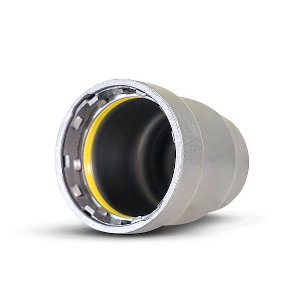 Titan Press 1-1/4 in. Press x 1.5 in. D x 2.95 in. L Carbon Steel Cap HNBR Sealed, Yellow Dot, Gas & Fuel Rated