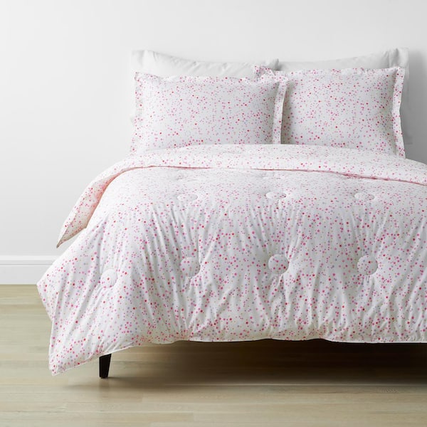 Company Kids by The Company Store Company Kids Starlight 2-Piece Multicolored Organic Cotton Percale Twin Comforter Set