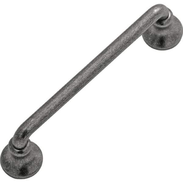 HICKORY HARDWARE Savoy 3-3/4 in. Center-to-Center Black Nickel Vibed Pull
