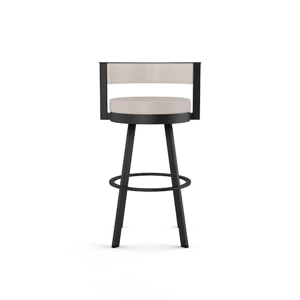 amisco browser 30 inch swivel metal barstool