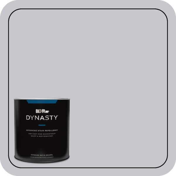 BEHR DYNASTY 1 qt. #N550-2 Centre Stage Satin Enamel Interior Stain-Blocking Paint and Primer