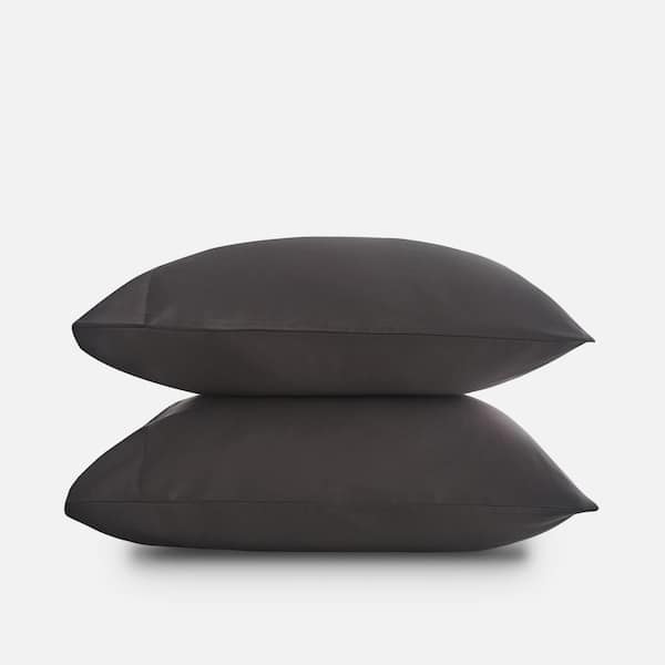 SIJO Slate Tencel Lyocell Standard/Queen Pillowcase (Set of 2)