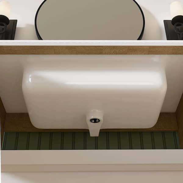 NTQ 72 in. W x 22 in. D x 34 in.H Double Sink Freestanding Bath