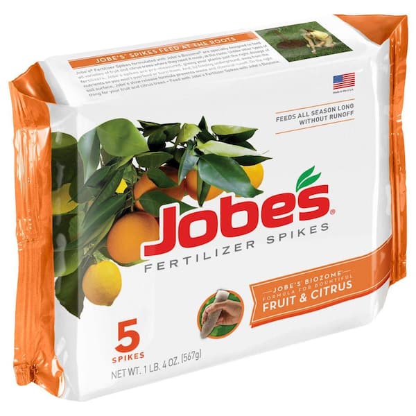 Jobe's Fruit and Citrus Tree Fertilizer Spikes (5-Pack)