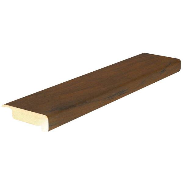 Mohawk Sable Rosewood 4/5 in. Thick x 2-2/5 in. Wide x 78-7/10 in. Length Laminate Stair Nose Molding