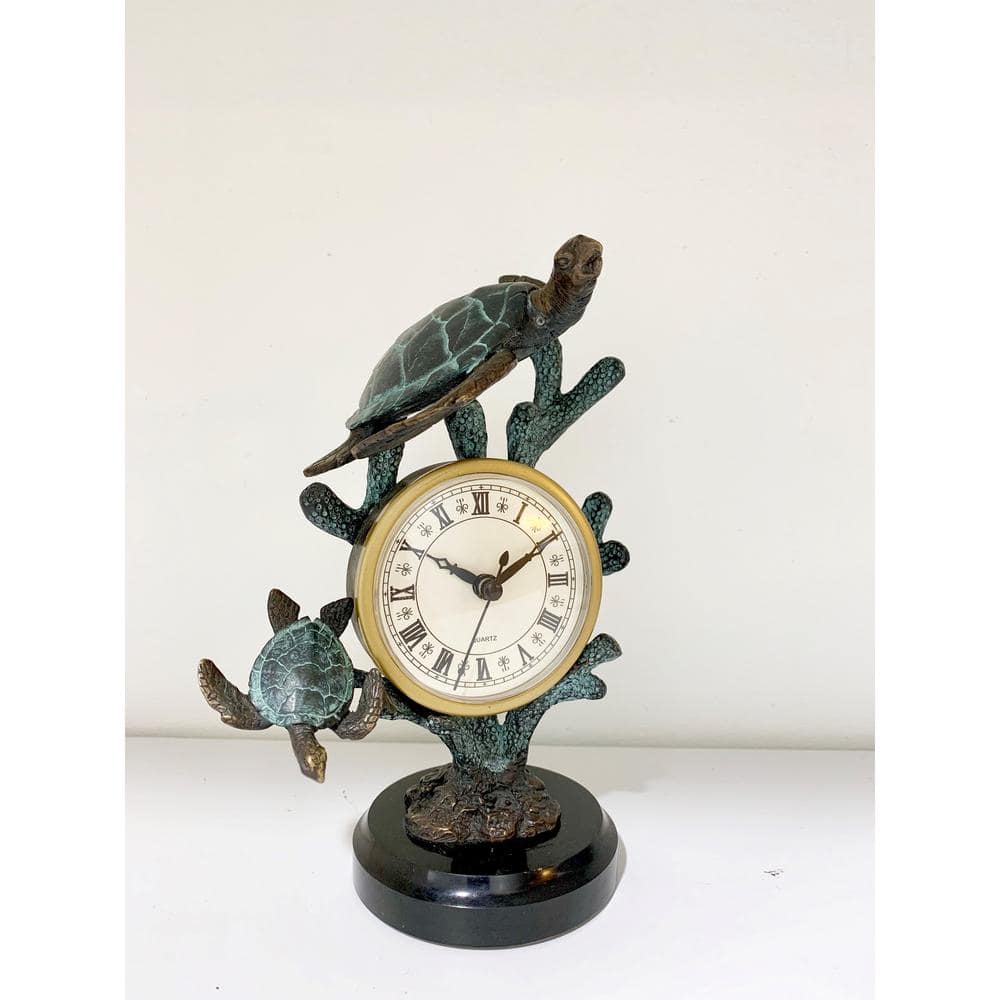 Oak Wood Rustic Table Clock Reclaimed From an 100 Elyear Old 