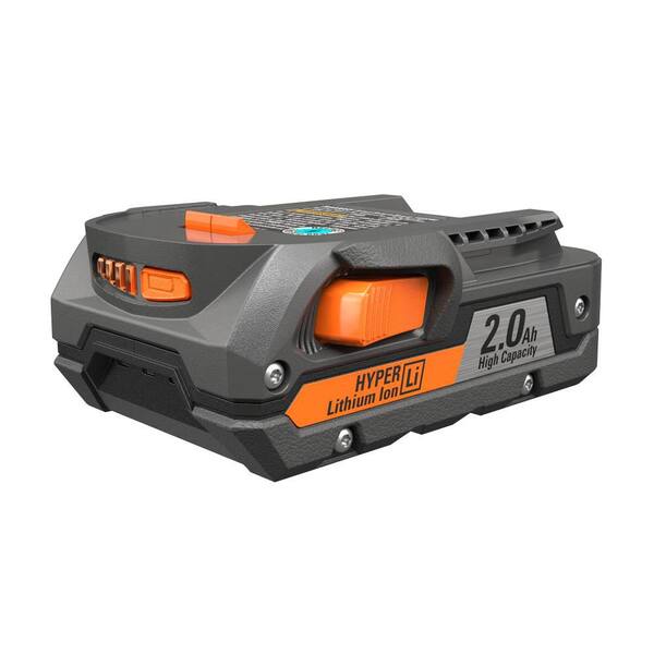 RIDGID - 18-Volt Lithium-Ion 2.0 Ah Battery Pack and Charger Kit