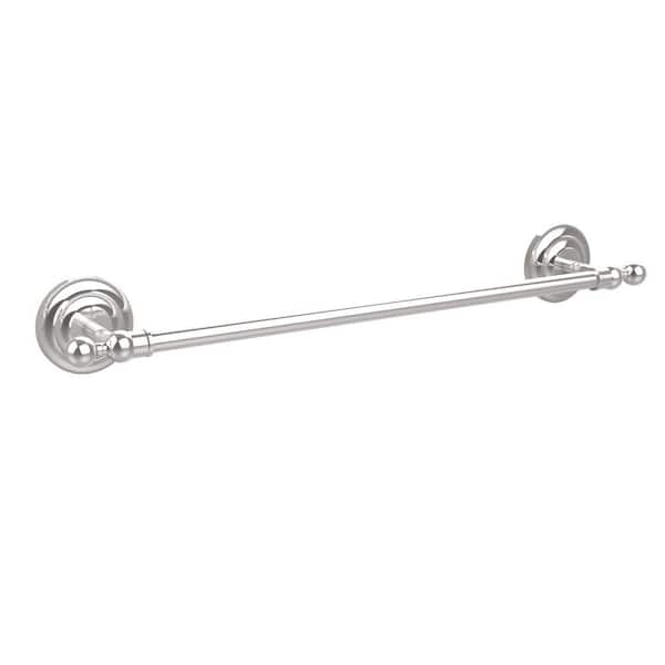 Allied Brass Que New Collection 36 in. Towel Bar in Polished Chrome