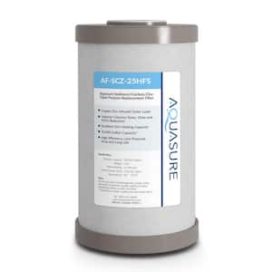 Fortitude V Series Sediment/Carbon/Zinc Bacteria Inhibiting Triple Purpose Replacement Filter - Standard