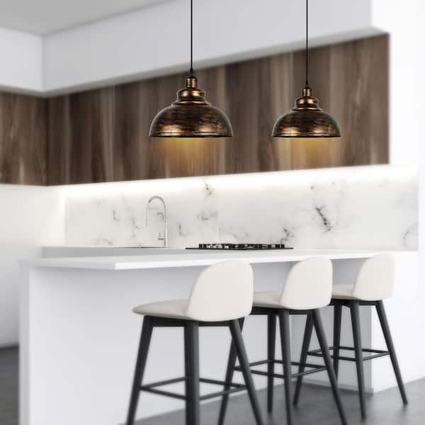 Vogel 1-Light Antique Copper Pendant