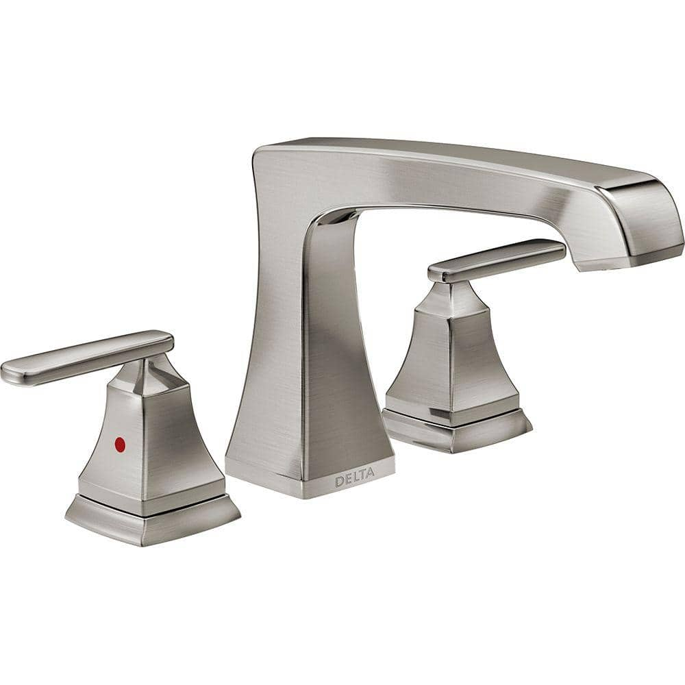 UPC 034449736572 product image for Ashlyn 2-Handle Deck-Mount Roman Tub Faucet Trim Kit in Stainless (Valve Not Inc | upcitemdb.com