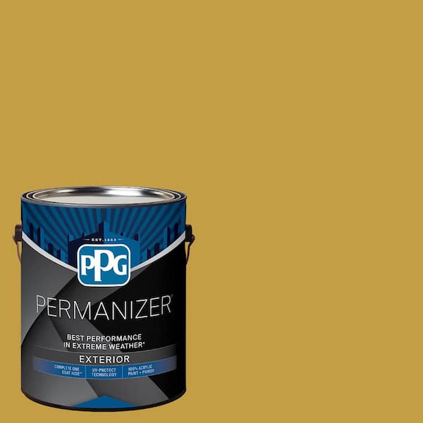 1 gal. PPG1107-7 Golden Field Semi-Gloss Exterior Paint