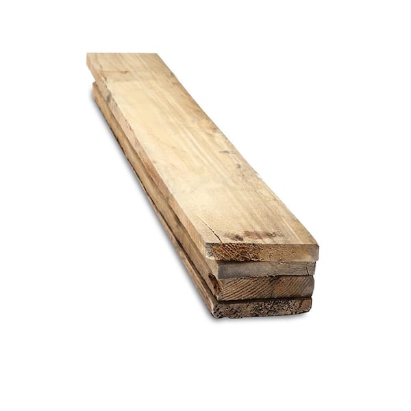Handprint 1 in. x 4 in. x 2 ft. Reclaimed Pallet Boards (4-Pack)