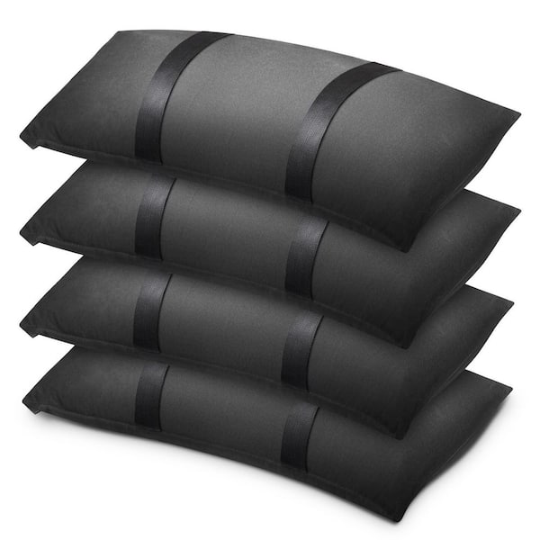 4-Pack Umbrella Base Weights Sandbags, Weatherproof Fillable Heavy Duty Weight Sandbag for Outdoor