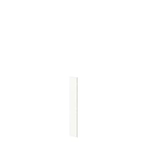 Shaker Partial Overlay 6 in. W x 0.75 in. D x 42.13 in. H Filler in Linen White