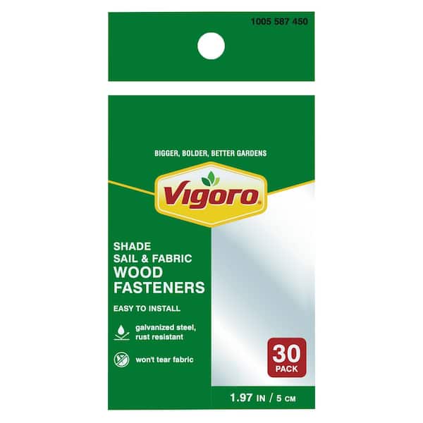 Steel Wood Fasteners for Shade Saile and Fabric