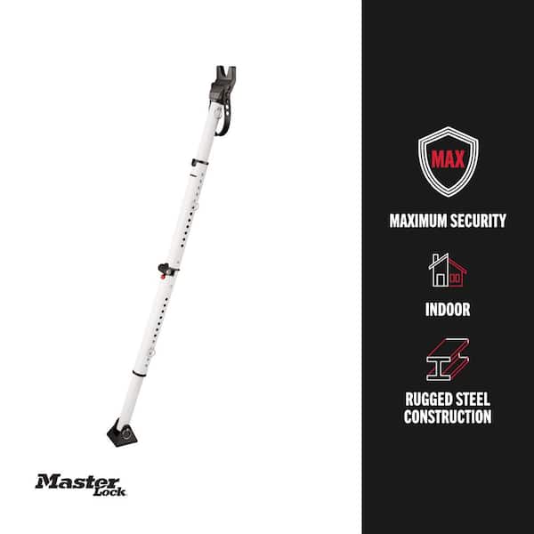 Adjustable Hinged and Sliding Door Security Bar (Extends 25.5 to 43.5 in.)