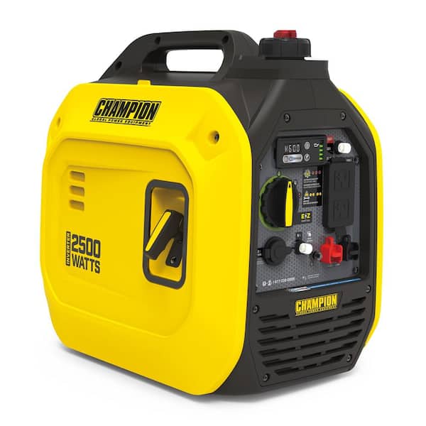 CHAMPION POWER EQUIPMENT 3400-Watt Gasoline Powered Recoil Start Portable Inverter Generator with 192 cc Engine