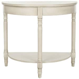 Randell 30 in. Off-White Wood Console Table