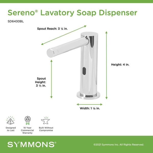 Symmons Sereno ActivSense Liquid Soap Dispenser SD6430BL