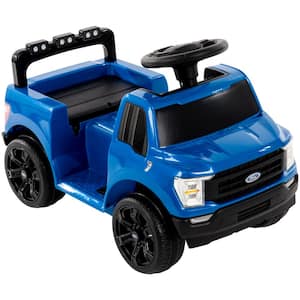 Ford F-150 Velocity Blue Truck 6-Volt Kids Battery Ride-On