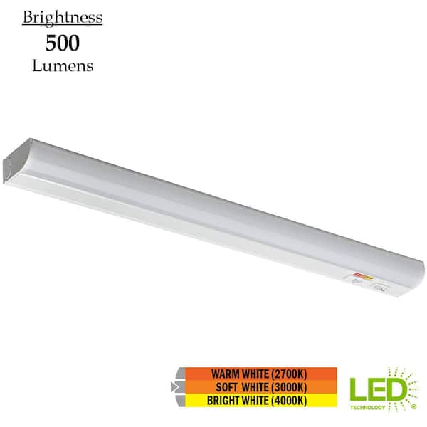 Commercial Electric 18 in. LED Under Cabinet Light Bar Plug in